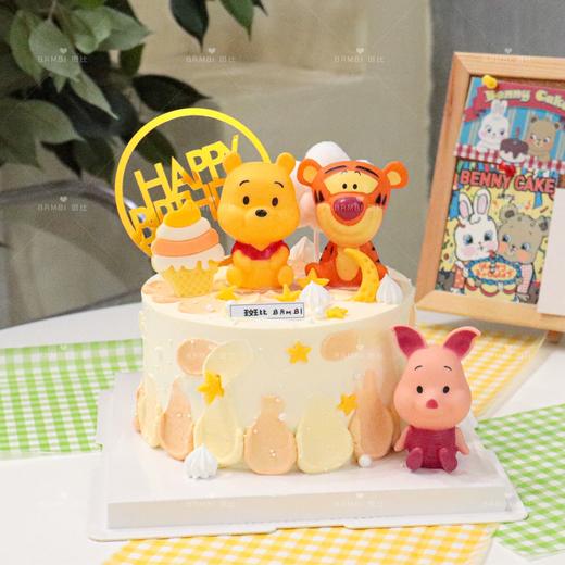 小熊维尼噗噗熊蛋糕 商品图2
