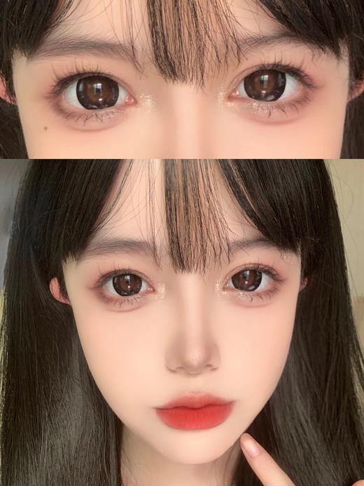 【小红书推荐款】agenscolor晴空拿铁黑，年抛/直径14.5着色14.4，158/一副，258/两副 商品图0