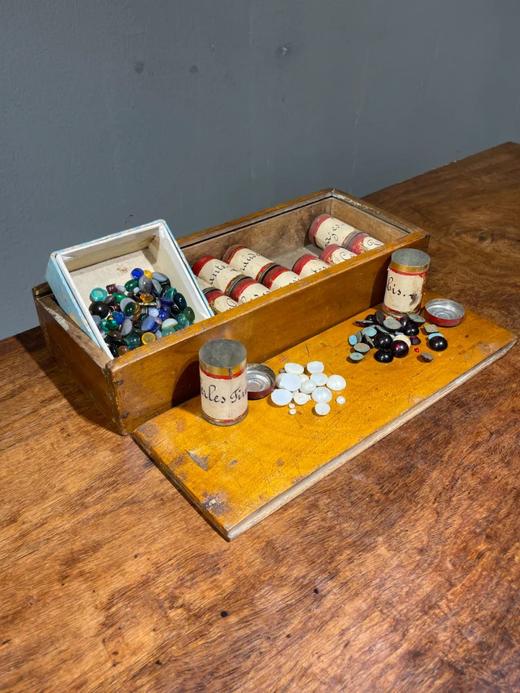 木盒琉璃亮片百宝盒，顺丰包邮 商品图0