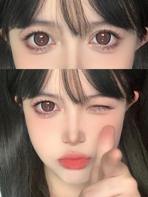 【小红书推荐款】agenscolor玛格丽特酒红，年抛/直径14.5/着色14.4，158/一副，258/两副 商品图3