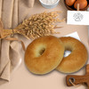 贝果面包三个装  Bagel 3pcs 80g/个全麦无糖低脂肪无油健康早餐代餐面包 商品缩略图2