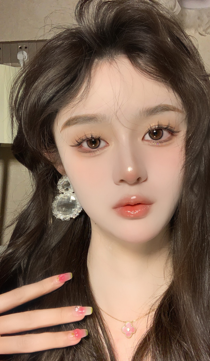 MISSHONEY日抛隐形眼镜 甜心小姐粉14.2mm 1盒/10片-VVCON美瞳商城30