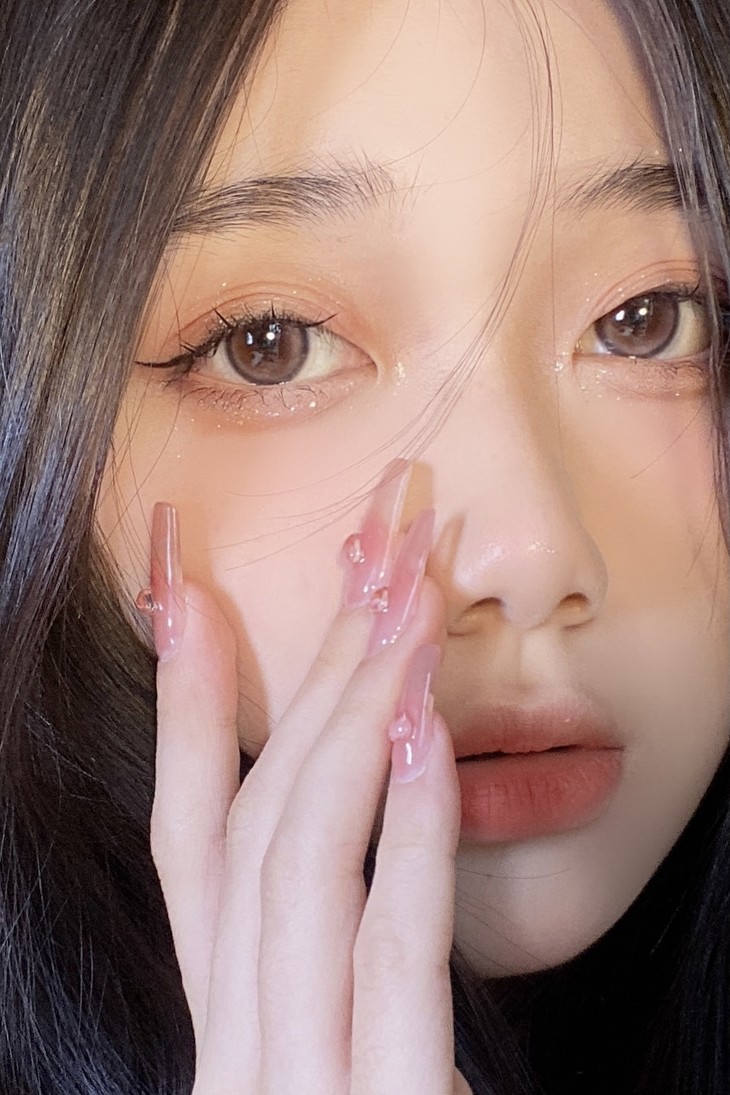 MISSHONEY日抛隐形眼镜 甜心小姐粉14.2mm 1盒/10片-VVCON美瞳商城11