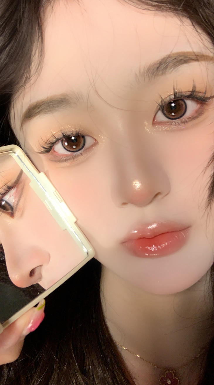 MISSHONEY日抛隐形眼镜 甜心小姐粉14.2mm 1盒/10片-VVCON美瞳商城33