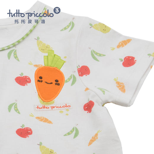 婴童春夏水果短袖连体衣 商品图3