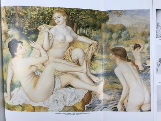 雷诺阿传记，作品与书信集 391幅插图 含大量拉页巨幅插图  精装8开 商品图14