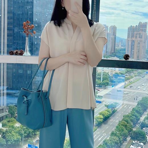 【à perles】醋酸空气阔腿裤，清爽不易皱【特价清仓，不退不换】 商品图2