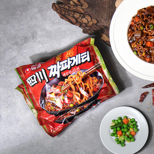 【4멀티】농심 사천짜파게티137g*4 商品图1