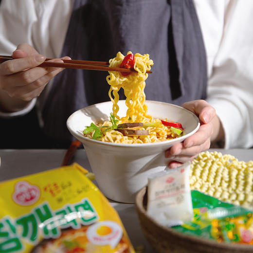 【4连包】不倒翁 芝麻拉面115g*4 【4멀티】오뚜기 참깨라면 115g*4 商品图2