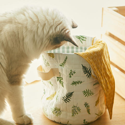 小森林系列布艺收纳筐 商品图1