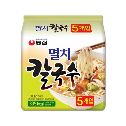  【5멀티】농심 멸치칼국수 98g*5 商品图0
