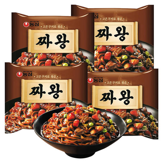 【4连包】农心 炸酱王面134g*4  商品图1