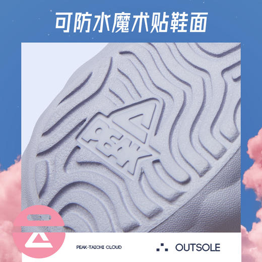 男女子篮球文化系列态极云情侣运动拖鞋ET23027L/ET23028L 商品图4