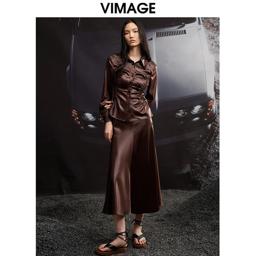 VIMAGE纬漫纪V1806401半裙 商品图1