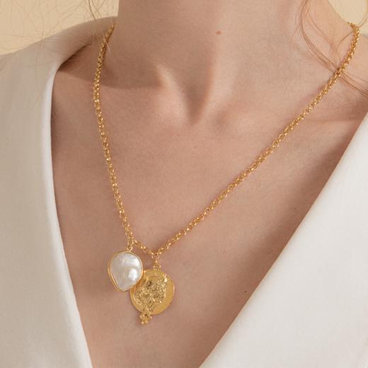 北京仓｜Vintouch-Achilles 特制款-阿喀琉斯 珍珠 项链［意大利设计师] 商品图0