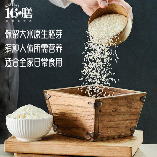 有机大米十六膳熊猫大米有机留胚大米150g15袋包邮