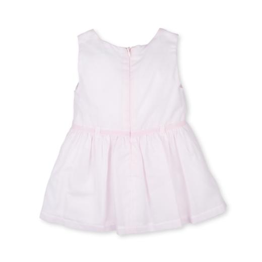 女童春夏粉色色织连衣裙 商品图0