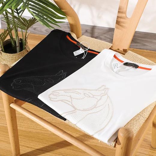 【eve-1249】羔端夏日系列！男子夏日舒适丝光短袖T恤！！ 商品图1