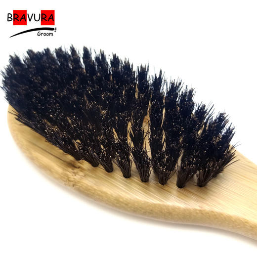 宠物猪鬃竹柄梳 意大利BravuraGroom  商品图3