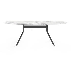 Blink Oval Dining Table - Stone Top餐桌