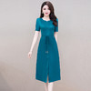 YWE XQD11B2259时尚修身大码气质优雅显瘦A字裙 商品缩略图2