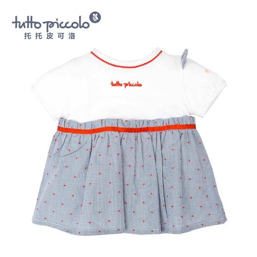 女童春夏小老鼠色织连衣裙 商品图1