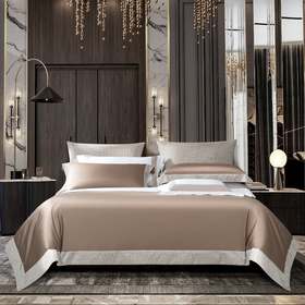 2022春夏新品 普希金-拼接系列轻奢高级感床上四件套