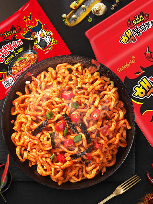 삼양 핵불닭볶음면멀티140g*5 商品图1