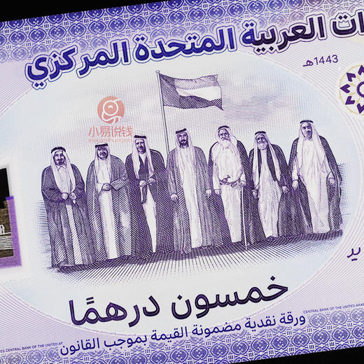 阿联酋首张塑料钞！2021建国50周年纪念钞！ 商品图5