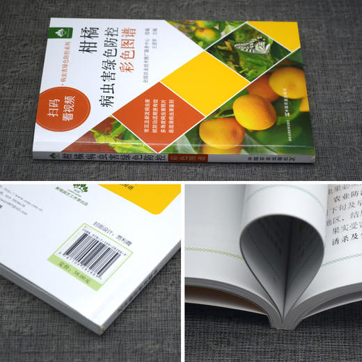 柑橘病虫害绿色防控彩色图谱【园艺学会】 商品图2