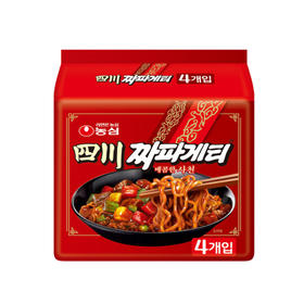 【4멀티】농심 사천짜파게티137g*4