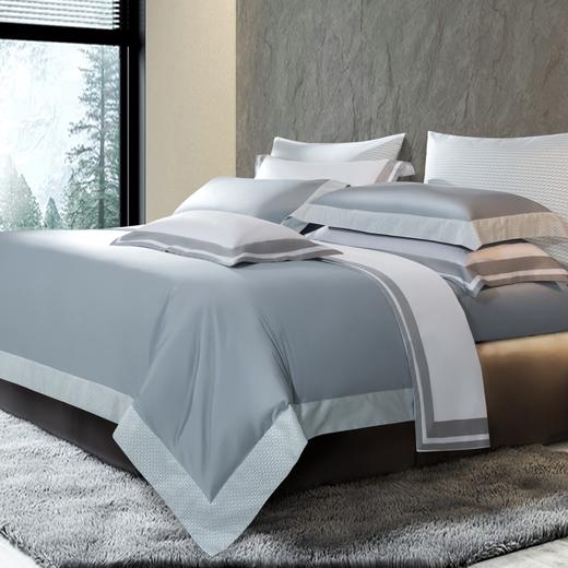 2022春夏新品 普希金-拼接系列轻奢高级感床上四件套 商品图4