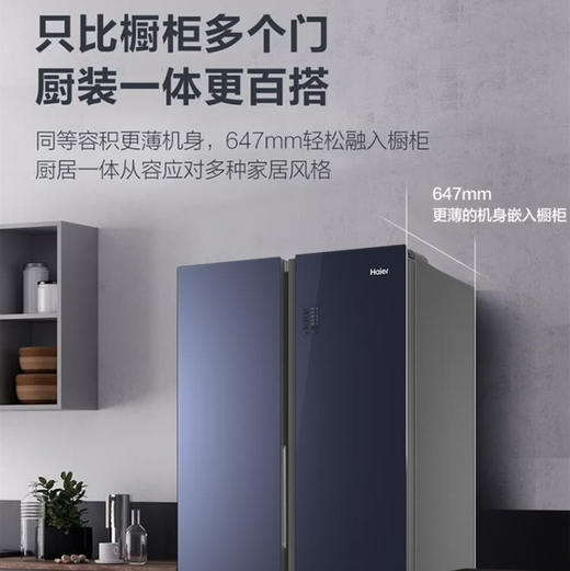 海尔（Haier）冰箱BCD-480WGHSS9DG1U1 商品图1