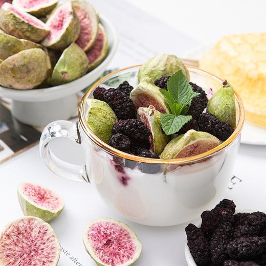 采用山东威海原材冻干而成的冻干无花果  50g*2袋 商品图2