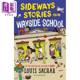【中商原版】Sideways Stories from Wayside School 歪歪路小学1 英文原版 小初文学 儿童图画故事 章节桥梁书 Louis Sachar
