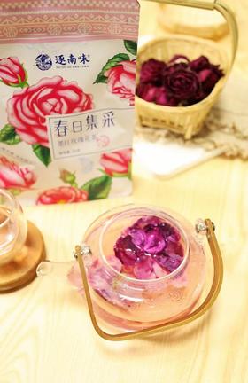 云南大理头水墨红玫瑰 整朵玫瑰 -41℃全冻干花  春日集采 花香浓郁