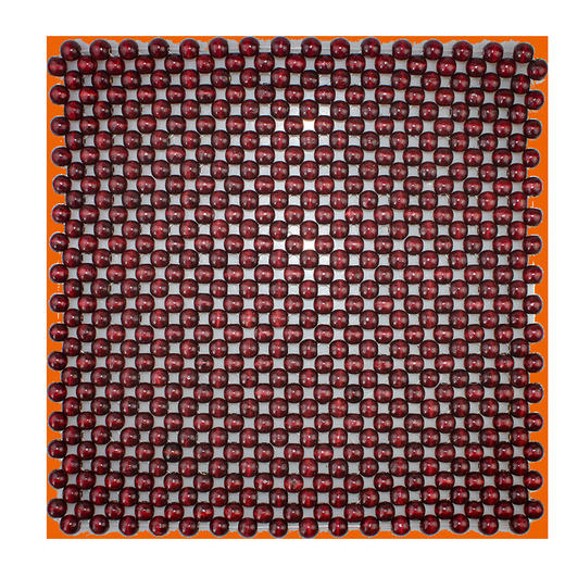 汽车木珠坐垫单片纯木珠四方垫夏季汽车坐垫家用44*44 商品图2