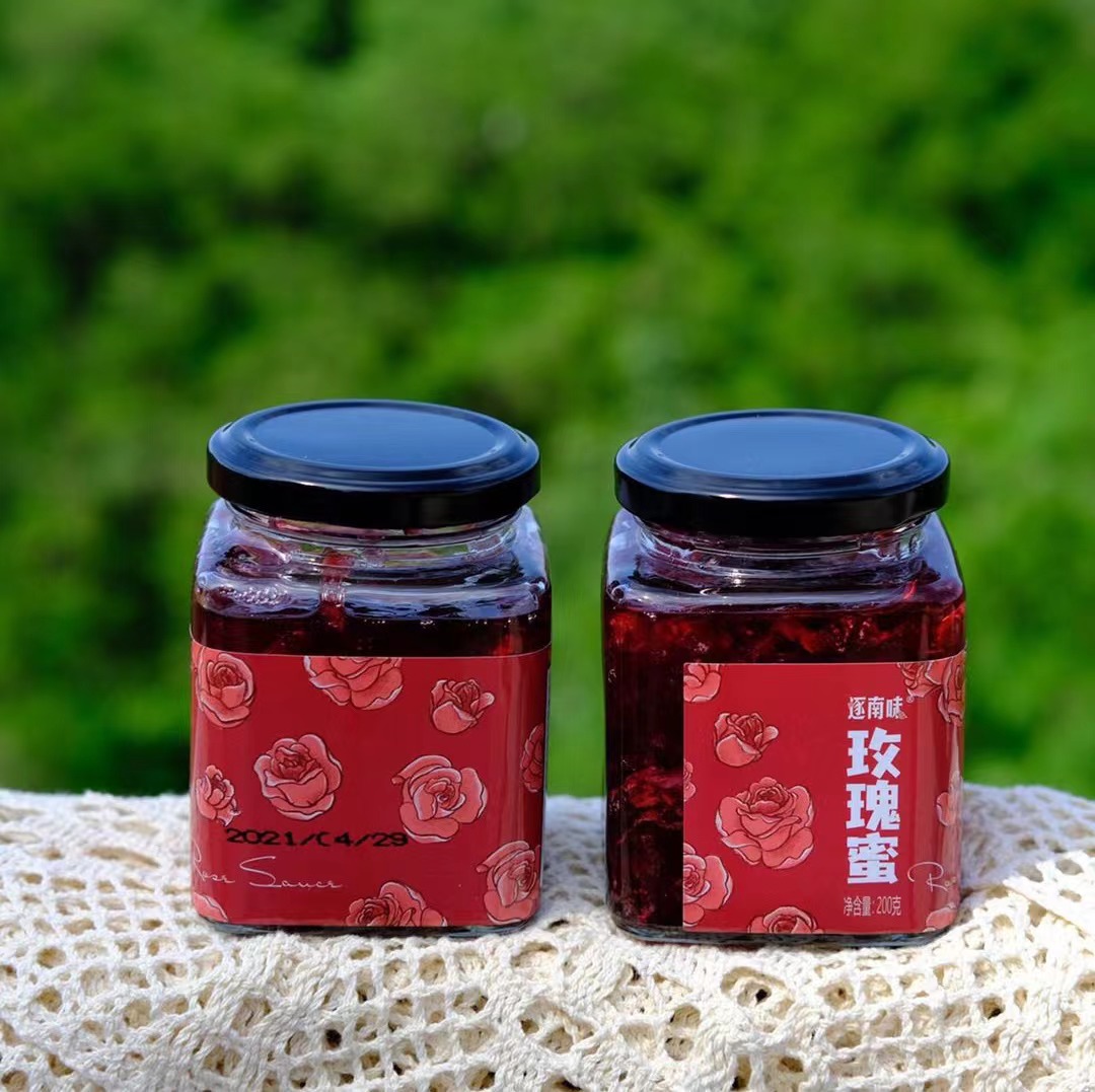 【逐南味】玫瑰蜜 满满的玫瑰花瓣 每天来2勺 养出红润好气色  比面膜还好使