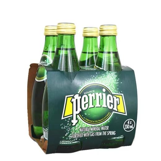 美丽市场-巴黎天然有气矿泉水(原味)330ml*4 商品图1