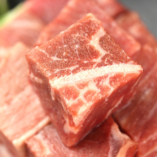 美国谷饲牛后腿肉块1200g 商品图2