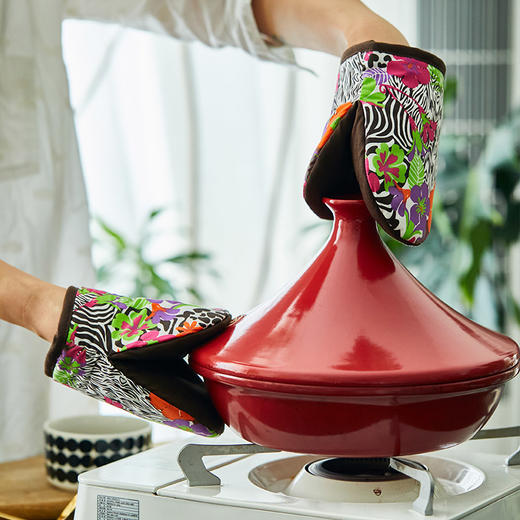 繁花系列厨房隔热手套 商品图2