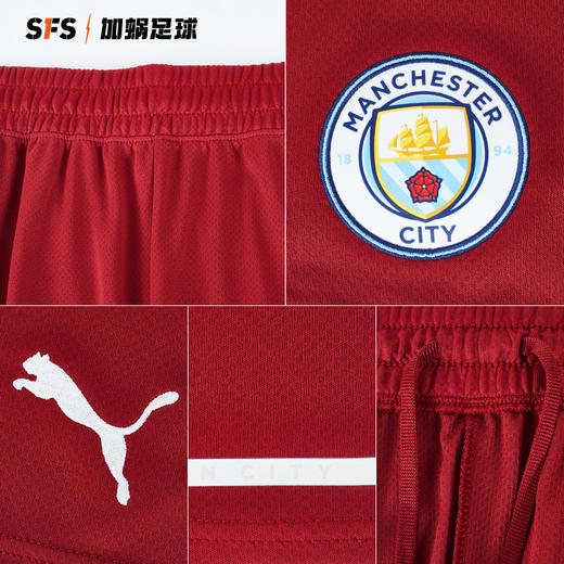 SFS彪马Puma正品 22-23曼城主场球迷版足球短裤成人男765752-05 商品图3