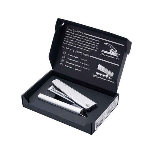 MAX/日本进口/全金属订书机/耐用型/订书器20页/自带起钉器 商品图3