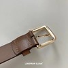 【Elena定制】双色宽版牛皮腰带 商品缩略图3