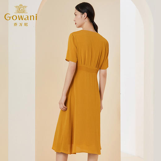 乔万尼真丝连衣裙夏季新款高端桑蚕丝长裙EI2E789 商品图1