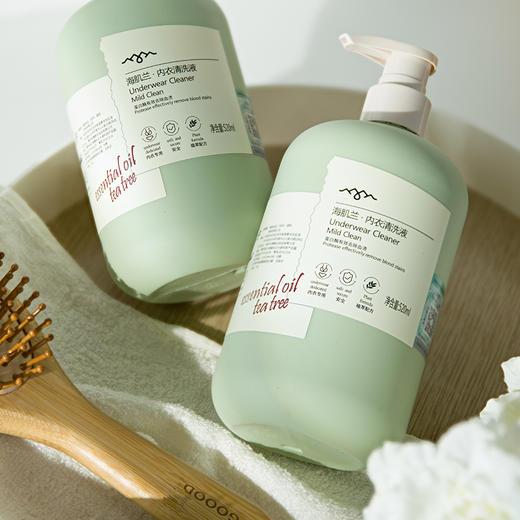 海肌兰金缕梅内衣清洗液520ml  内衣裤清洗液抑菌去血渍孕妇衣物清洗剂 商品图9