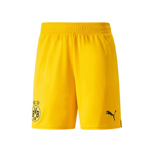 SFS彪马Puma正品22-23多特蒙德主场球迷版短裤成人男765902-01 商品图4
