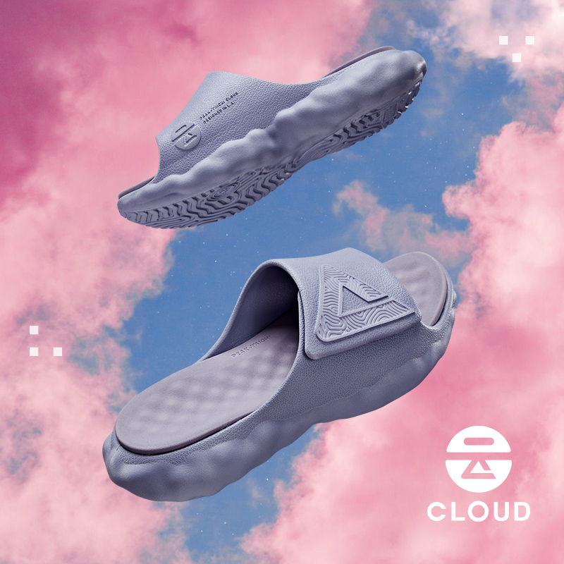 男女子篮球文化系列态极云情侣运动拖鞋ET23027L/ET23028L