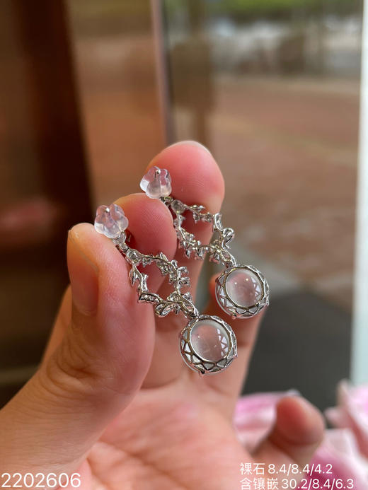 2202606，玻璃蛋面耳坠，23999 商品图7