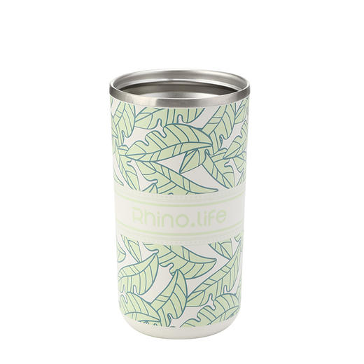 TD50201301 独角犀Rhinolife 元气随行吸管杯 375mL 春绿色 商品图3